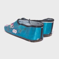 Pair of Double Luck Lotus Slippers - 4165640