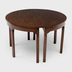 Pair of English Demi Lune Tables - 4181385