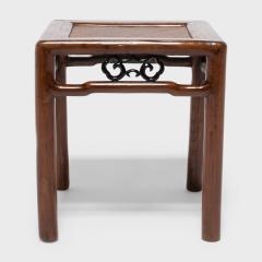 Pair of Fine Woven Top Square Stools - 4260363