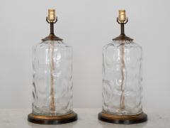 Pair of Hand Blown Lamps - 1684134