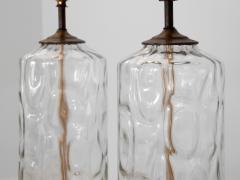 Pair of Hand Blown Lamps - 1684135