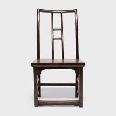 Pair of Lacquered Tall Back Chairs - 4180464