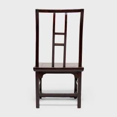 Pair of Lacquered Tall Back Chairs - 4258790
