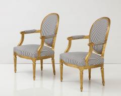 Pair of Louis XVI Style Fauteuils - 2995060