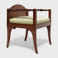 Pair of Neoclassical Low Back Armchairs - 4180312