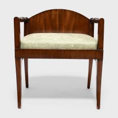 Pair of Neoclassical Low Back Armchairs - 4258795