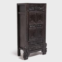 Pair of Ornate Cabinets with Cabriole Legs - 4257962