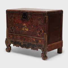 Pair of Oxblood Red Harmony Trunks - 4255746