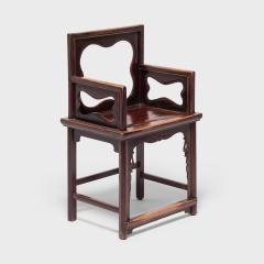 Pair of Quatrefoil Rose Chairs - 4258768