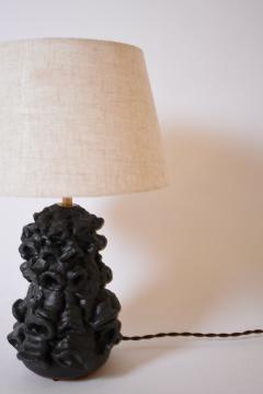 Pair of black matte organic lamps by Helder 2024  - 4539909
