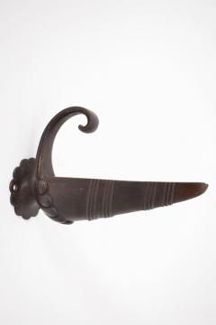 Pair of neoclassical bronze wall sconces 1920s  - 4539439