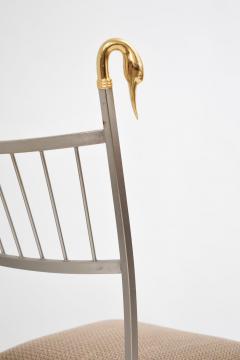 Pair of swan chairs USA 1970  - 4539163