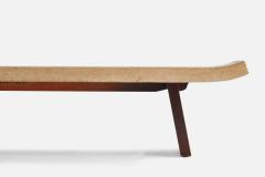 Paul Frankl Coffee Table with Cork and Mahogany USA 1950s - 4769806