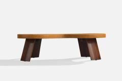 Paul Frankl Coffee Table with Cork and Mahogany USA 1950s - 4769836