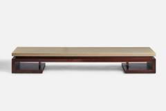 Paul Frankl Low Coffee Table in Painted Cork America 1940s - 4769789