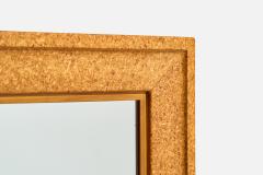 Paul Frankl Wall Mirror in Cork USA c 1950s - 4769802