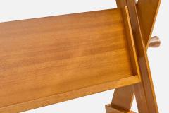 Paul Laszlo Console Table with Oak and Copper USA 1950s - 4769915
