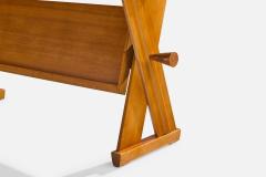 Paul Laszlo Console Table with Oak and Copper USA 1950s - 4769916