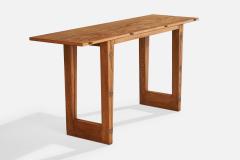 Paul Laszlo Console in Oak USA 1950s - 4769891