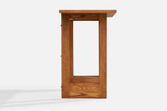Paul Laszlo Console in Oak USA 1950s - 4769895