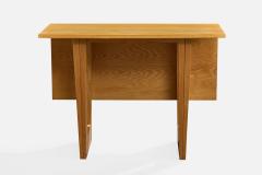 Paul Laszlo Flip Top Console in Oak USA 1950s - 4769929