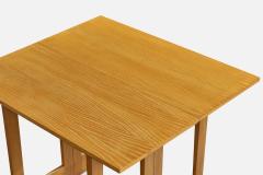 Paul Laszlo Flip Top Console in Oak USA 1950s - 4769930