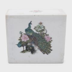 Peacock and Peonies Headrest - 4165832