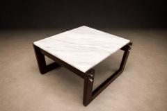 Percival Lafer Side Table in Hardwood Marble Percival Lafer 1970s Lot 290 - 4624948