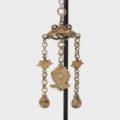 Petite Gilt String of Charms - 4166534