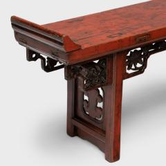 Petite Red Lacquer Altar Table - 4180946