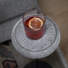 Petite Stone Drum Table - 4259747