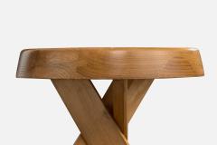 Pierre Chapo Stools in Elm France 1970s - 4770031