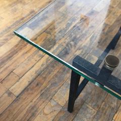 Pierre Guariche French Mid Century Modern Steel and Glass Coffee Table by Pierre Guariche - 1759659
