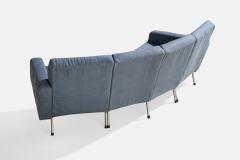 Pierre Guariche Sofa with Fabric and Steel France 1954 - 4770048