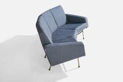 Pierre Guariche Sofa with Fabric and Steel France 1954 - 4770050