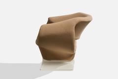 Pierre Paulin Lounge Chair with Fabric and Wood Netherlands 1960s - 4770084