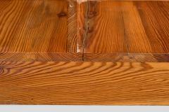 Poltronova Coffee Table with Pine and Glass Italy 1970s - 4770208