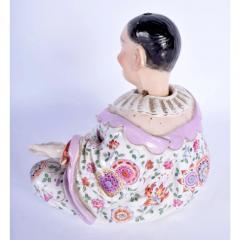 Porcelain Figure Of A Chinese Man With A Nodding Head Germany  - 4781918