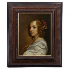 Portrait Of Margaret Lemon Workshop Of Anthony Van Dyck England - 4781400