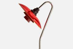 Poul Henningsen Floor Lamp with Nickel Bakelite Metal and Iron Denmark - 4770210