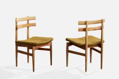 Poul Hundevad Dining Room Chairs with Teak and Fabric Denmark 1958 - 4770229
