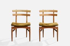 Poul Hundevad Dining Room Chairs with Teak and Fabric Denmark 1958 - 4770230