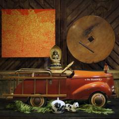 Provincial Farm Cart Wheel - 4167593
