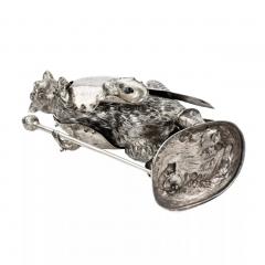 Puss In Boots Silver Figure With Articulated Head  - 4781534