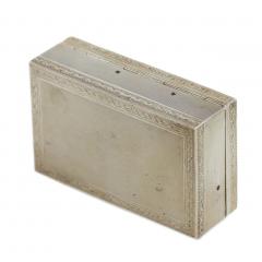Rare Silver Erotic Musical Box Italy 1930s - 4781703