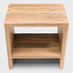 Reclaimed Elm Side Table - 4259723