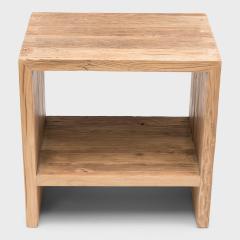 Reclaimed Elm Side Table - 4259729
