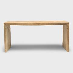 Reclaimed Elm Waterfall Table - 4258405