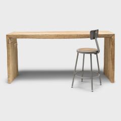 Reclaimed Elm Waterfall Table - 4258406