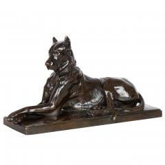 Recumbent Great Dane Georges Gardet small version - 4407516
